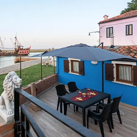 Semesterbostad L' Occhio Sulla Laguna Burano